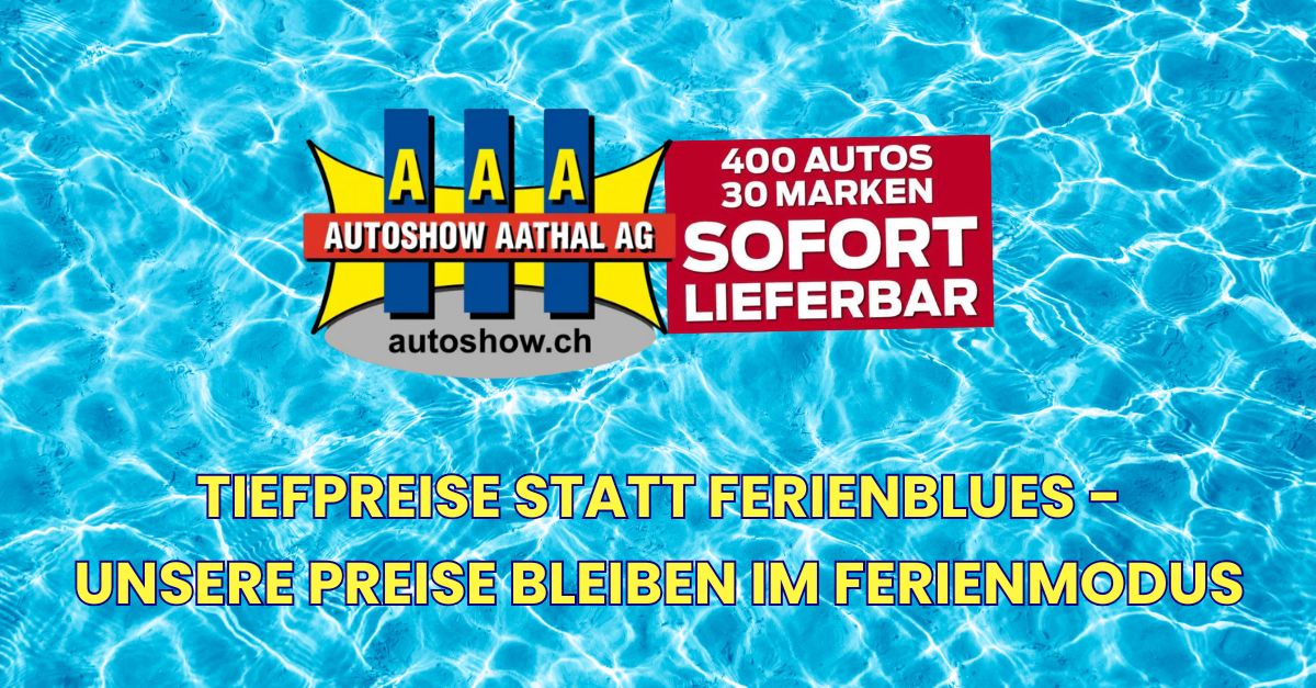 Tiefpreise statt Ferienblues