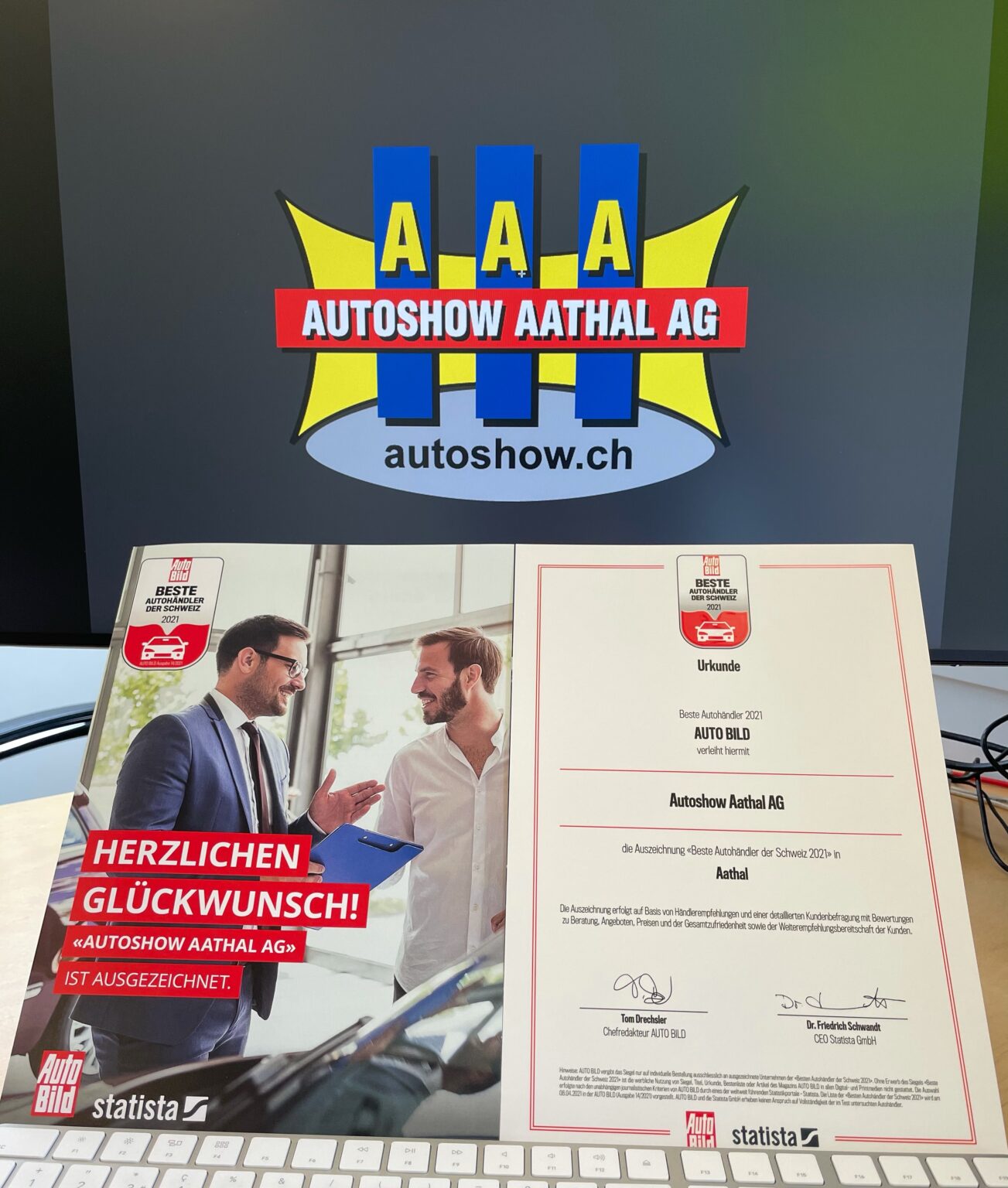 Estamos entre os melhores - Autoshow Aathal AG 5