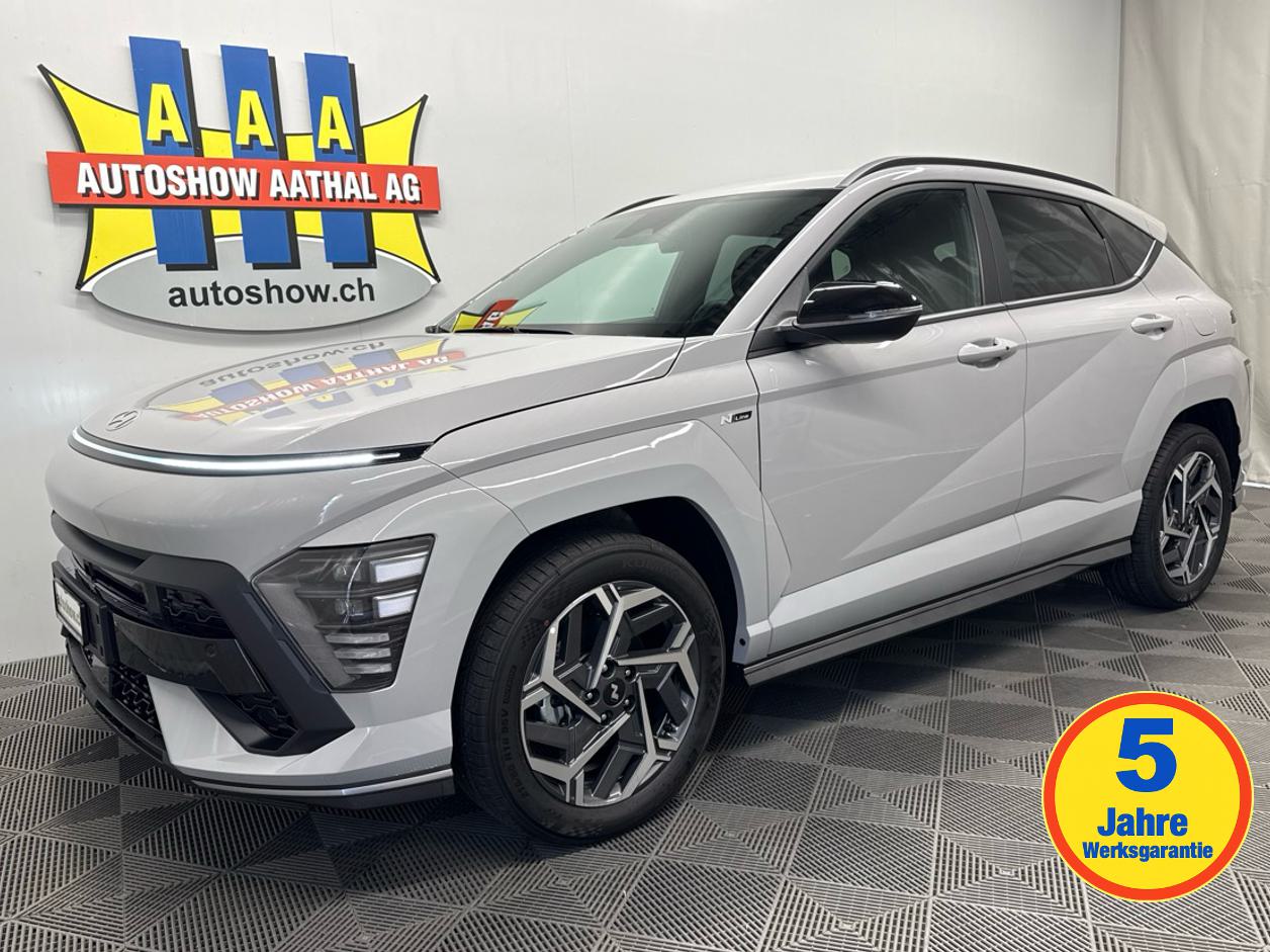 HYUNDAI Kona 1.6 GDi HEV N Line DCT - Autoshow Aathal AG bei Uster bietet günstige Occasionen und Neuwagen 5