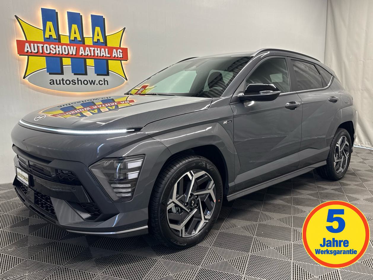 HYUNDAI Kona 1.6 GDi HEV N Line DCT - Autoshow Aathal AG bei Uster bietet günstige Occasionen und Neuwagen 6